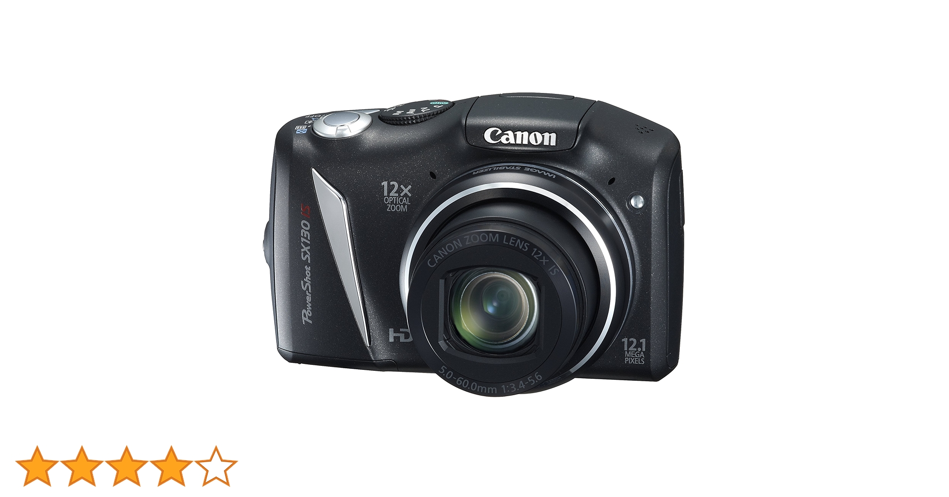 Amazon | Canon デジタルカメラ Powershot SX130IS ブラック